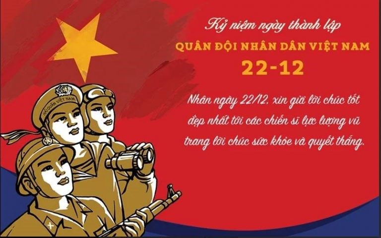 Kỷ niệm 79 năm ngày thành lập Quân đội nhân dân Việt Nam (22/12/1944 - 22/12/2023)